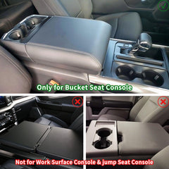 Zxiaochun Ford F-150 console side view guarding against scratches and spills