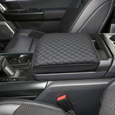 Zxiaochun console armrest cover on work surface F-150 top view protects interior.