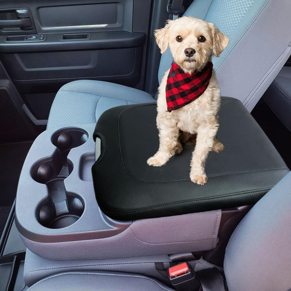 Zxiaochun easy-install leather center-console cover simplifies interior protection.
