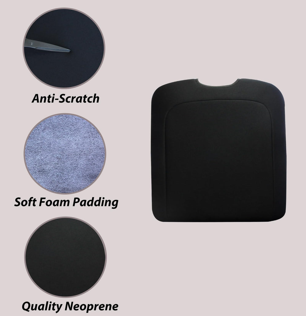 Zxiaochun elastic-secure-fit center console cover stays in place while driving