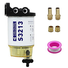 ZXTQWX S3213 exterior housing for durable fuel-water separation.