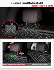 ZYCHUANGYING cargo mat for Tesla Model Y resists dog hair and daily messes