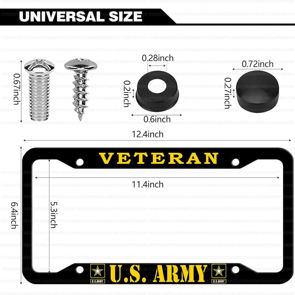 ZYEEXHB veteran frame side profile shows slim design for easy mounting