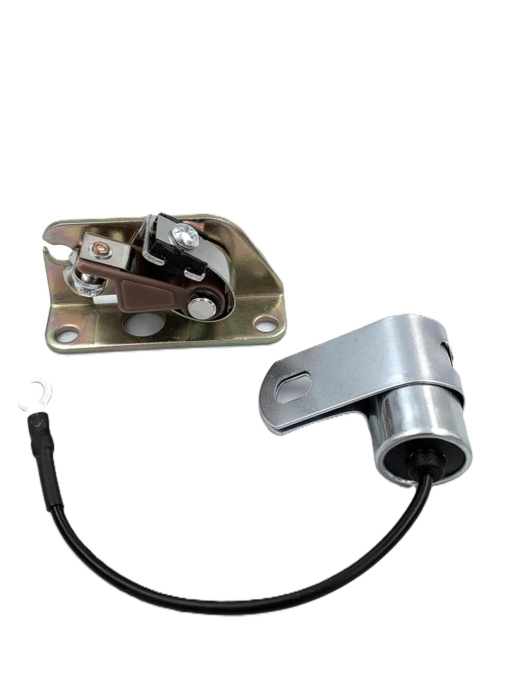 ZYKORNIUM OEM-style points-condenser set for Kohler K-Series engines improves ignition reliability.