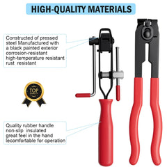 ZYLJHZ CV boot banding pliers close-up with built-in cutter and winding mechanism.