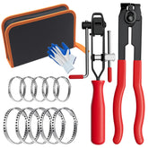 ZYLJHZ CV boot band tool assembly in a compact kit for versatile car repairs.