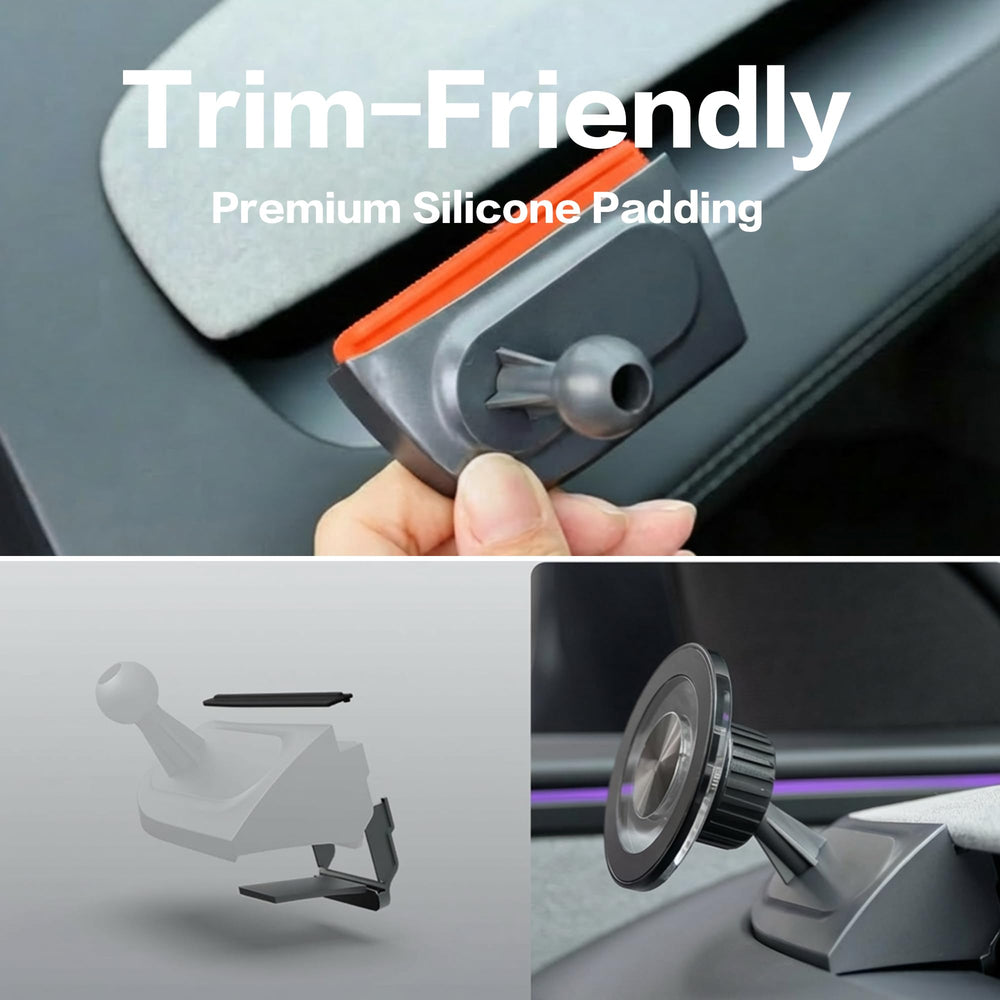 fixed vent base design blends with cabin and stays stable.