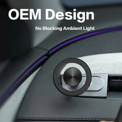 soft contact surfaces protect trim while mounting the device.