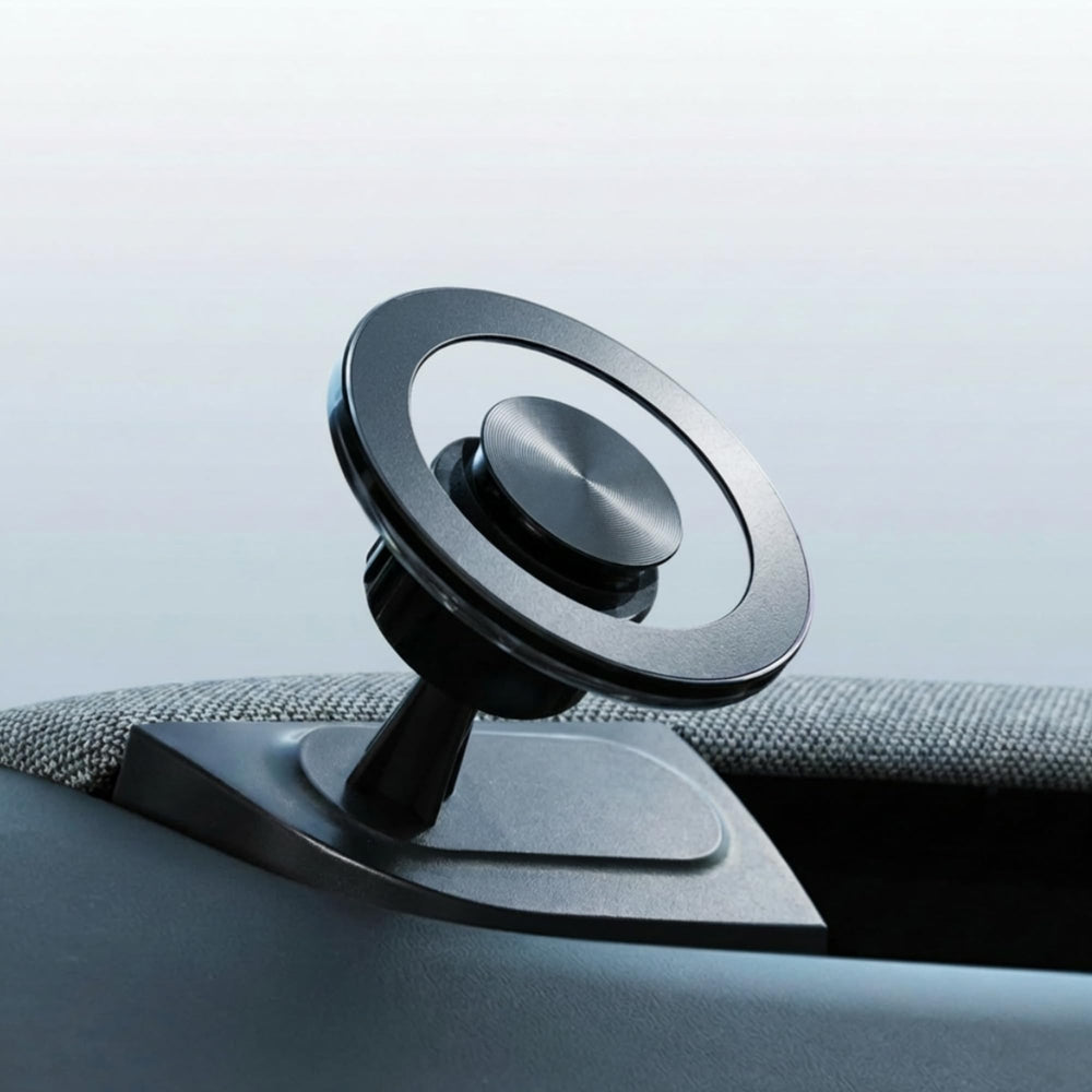 zynkeon magnetic phone mount for Tesla Model 3 Highland secures phone at the vent.