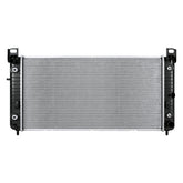 Zynrako CU2370 34'' radiator front view with robust core for heavy cooling