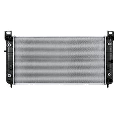 Zynrako CU2370 34'' radiator front view with robust core for heavy cooling