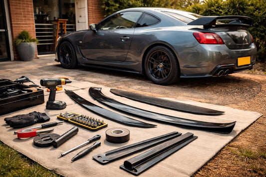 DIY fitting automotive exterior accessories on budget