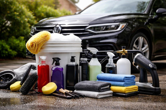 UK DIY professional car cleaning kit essentials