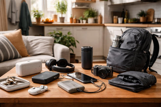 Compact electronics and accessories for shared flats
