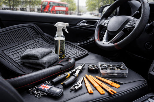 London car interior accessories troubleshooting kit and tools