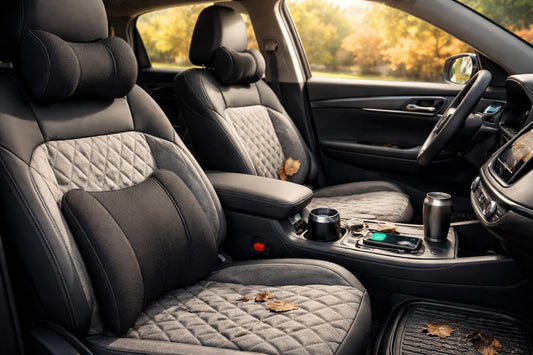 Seasonal car interior accessories improving comfort and cabin quality