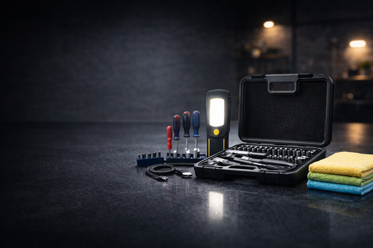 Starter garage toolkit essentials for UK drivers