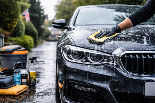 Detailing a car to protect paint in UK rain