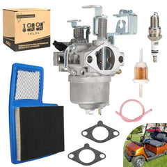 The 10L0L carburetor kit for Yamaha G16–G21 improves cold start and idle stability.