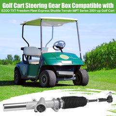 10l0l EZGO TXT steering rack and pinion ready for straightforward installation