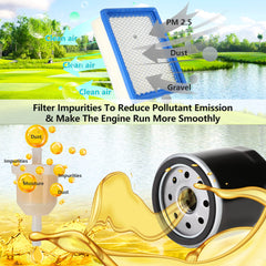 10L0L oil filter from the tune up kit helps reduce engine wear with purer oil.