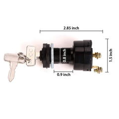 10L0L ignition switch installation image showing simple mounting steps