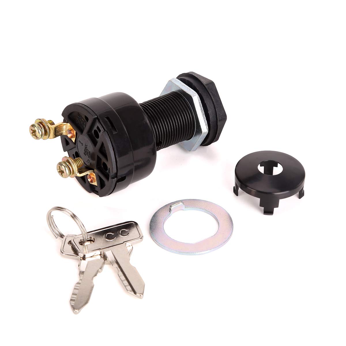 10L0L two-pin replacement key for Club Car, quick access