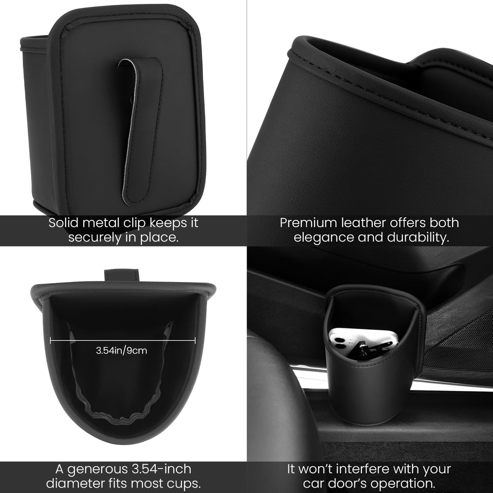Two 1797 clip-on cup holders included in the pack for car organization