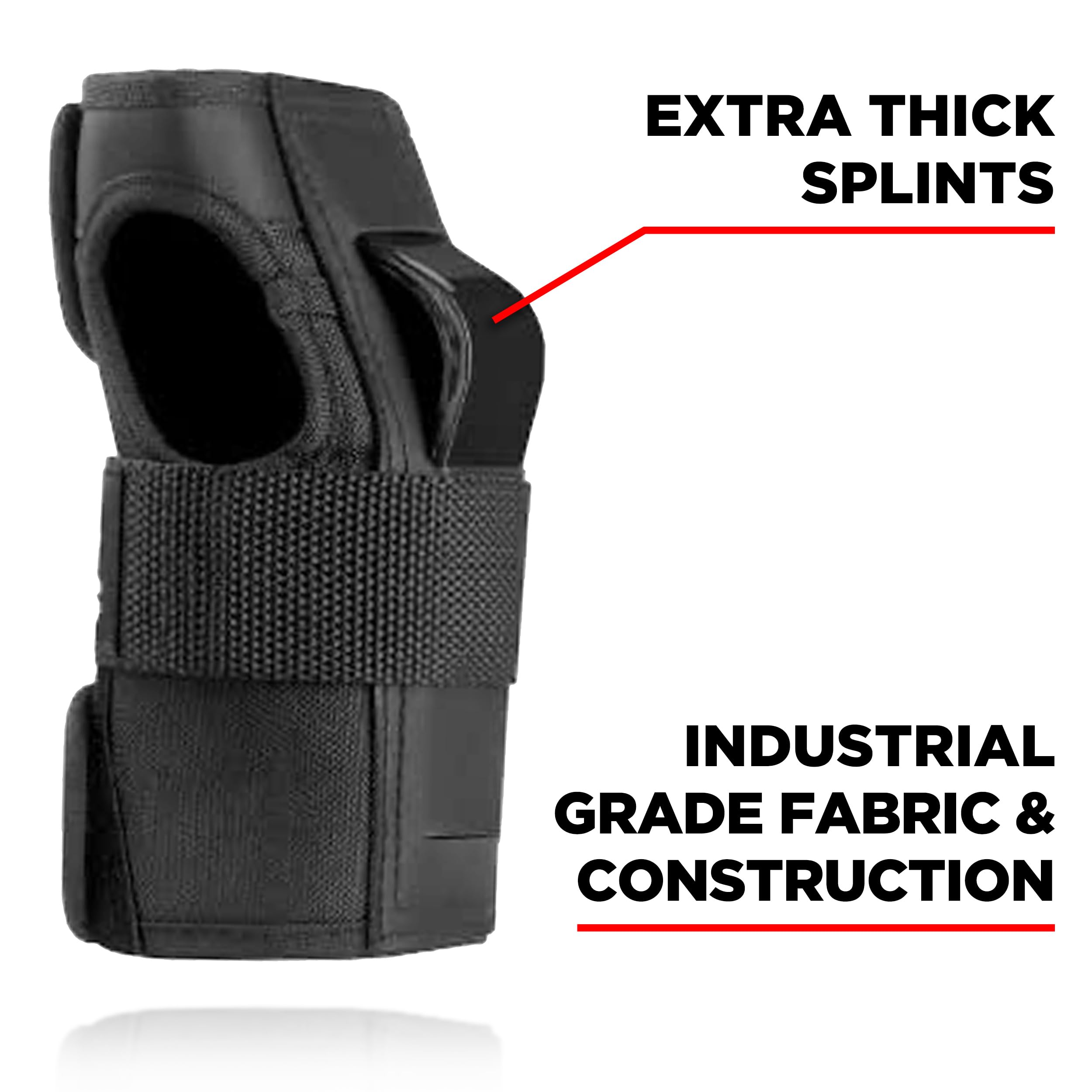 187 Killer Pads wrist guards built with ballistic nylon and heavy stitching for long lasting protection