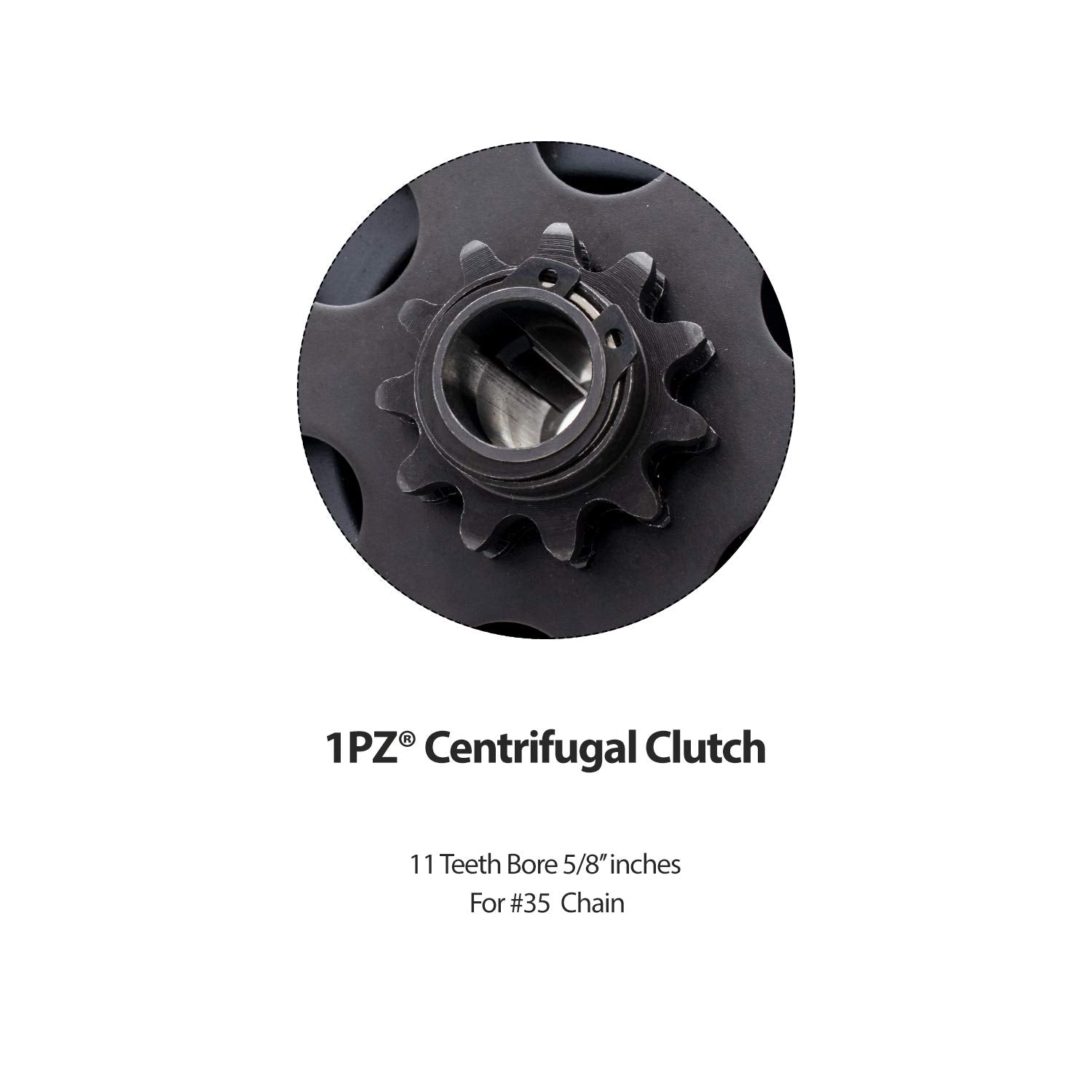 1PZ 5-8 bore clutch highlights compact design for easy mounting