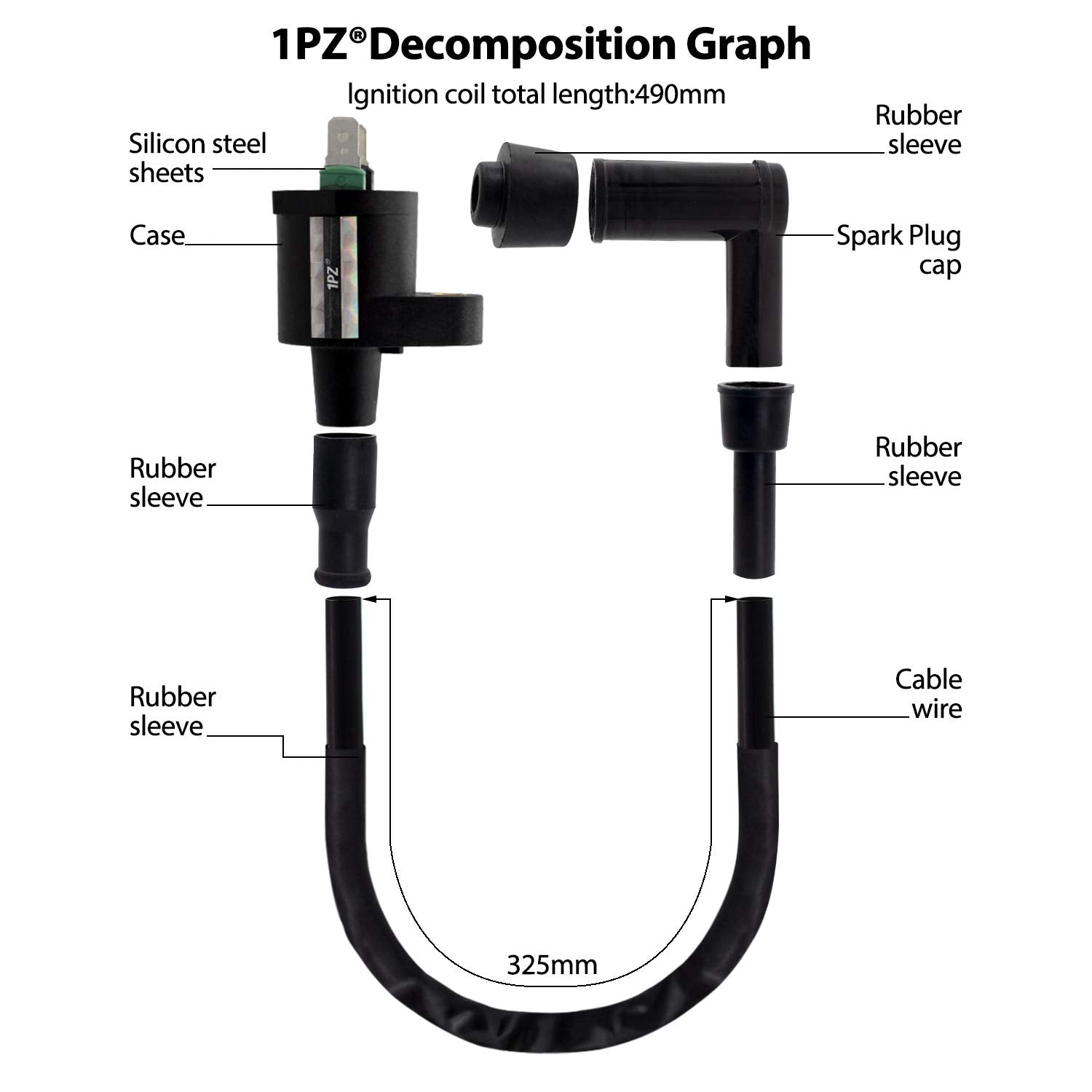 1PZ IC3-001 compatibility with Honda TRX-300 years for broad applicability