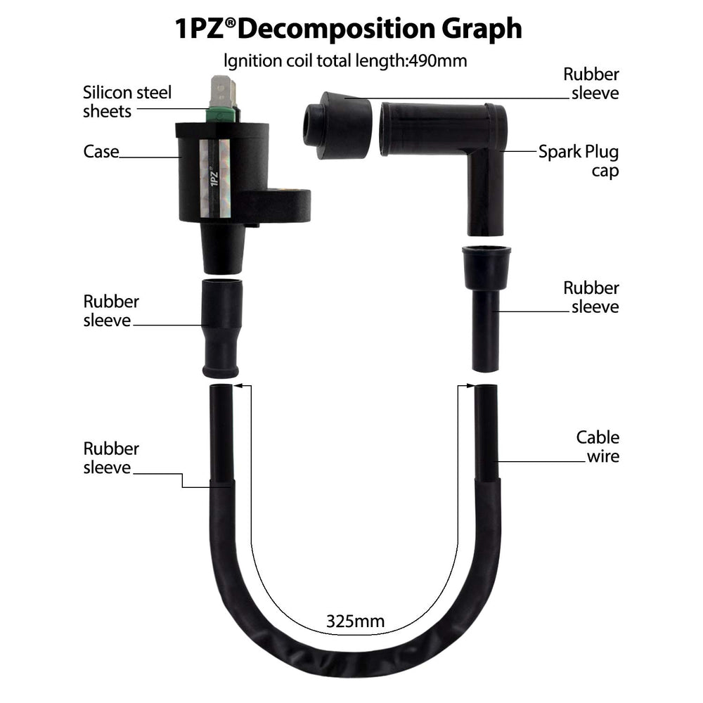 1PZ IC3-001 compatibility with Honda TRX-300 years for broad applicability