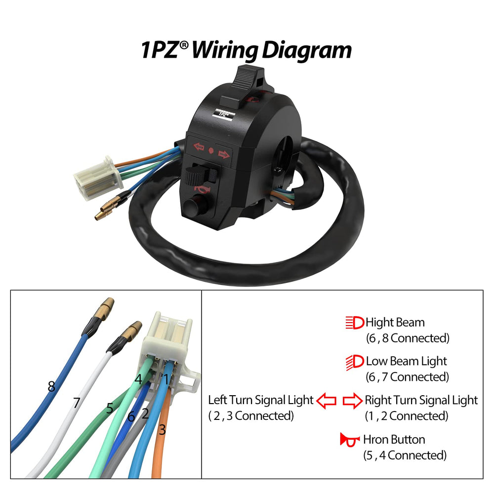 1PZ SR1-H01 flasher relay module for reliable indicator operation