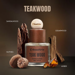 1Roadtrip leather-finish diffuser adds luxury look with lasting fragrance.
