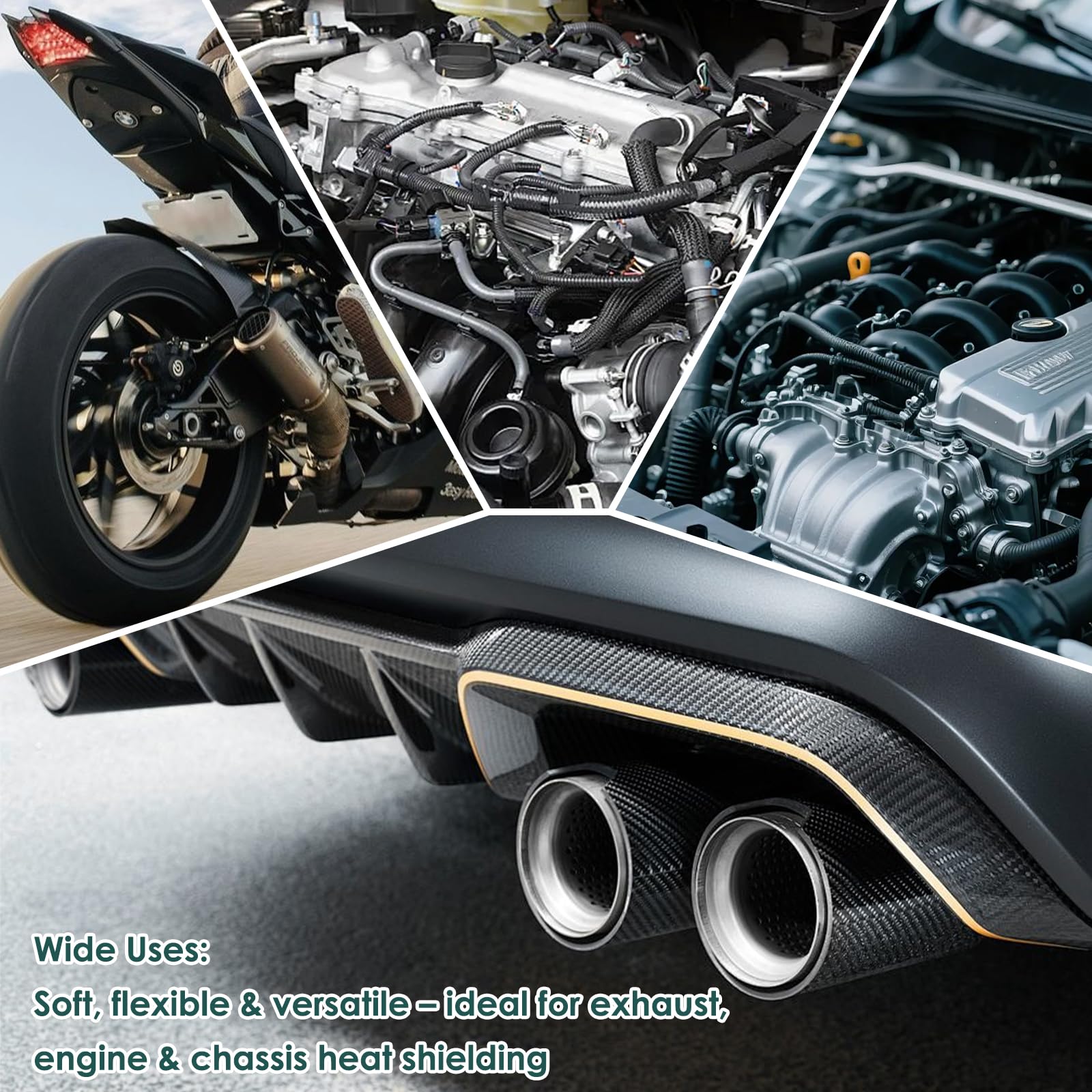 2 Mule Team versatile shield for motorcycles, underbody, and fuel tanks