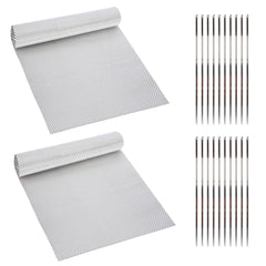 2 Mule Team exhaust heat shield kit full view for quick install