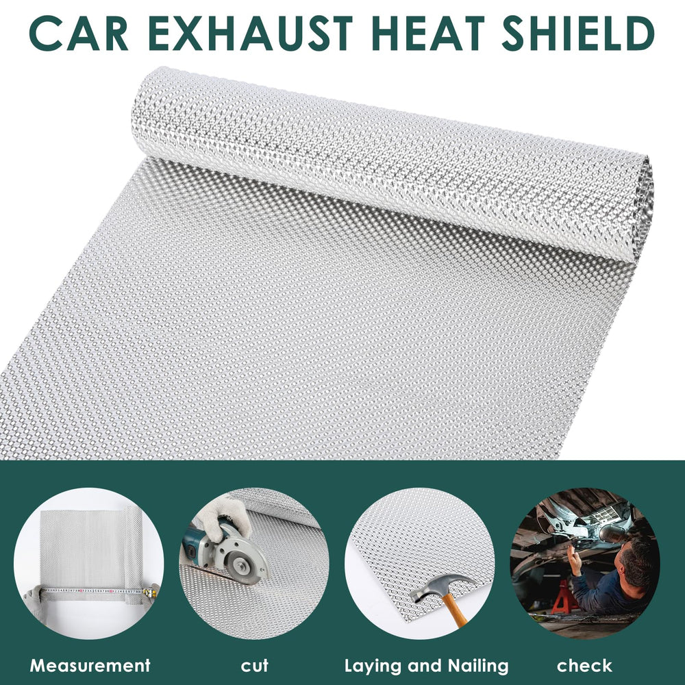 2 Mule Team heat shield roll ready to cut for custom fit