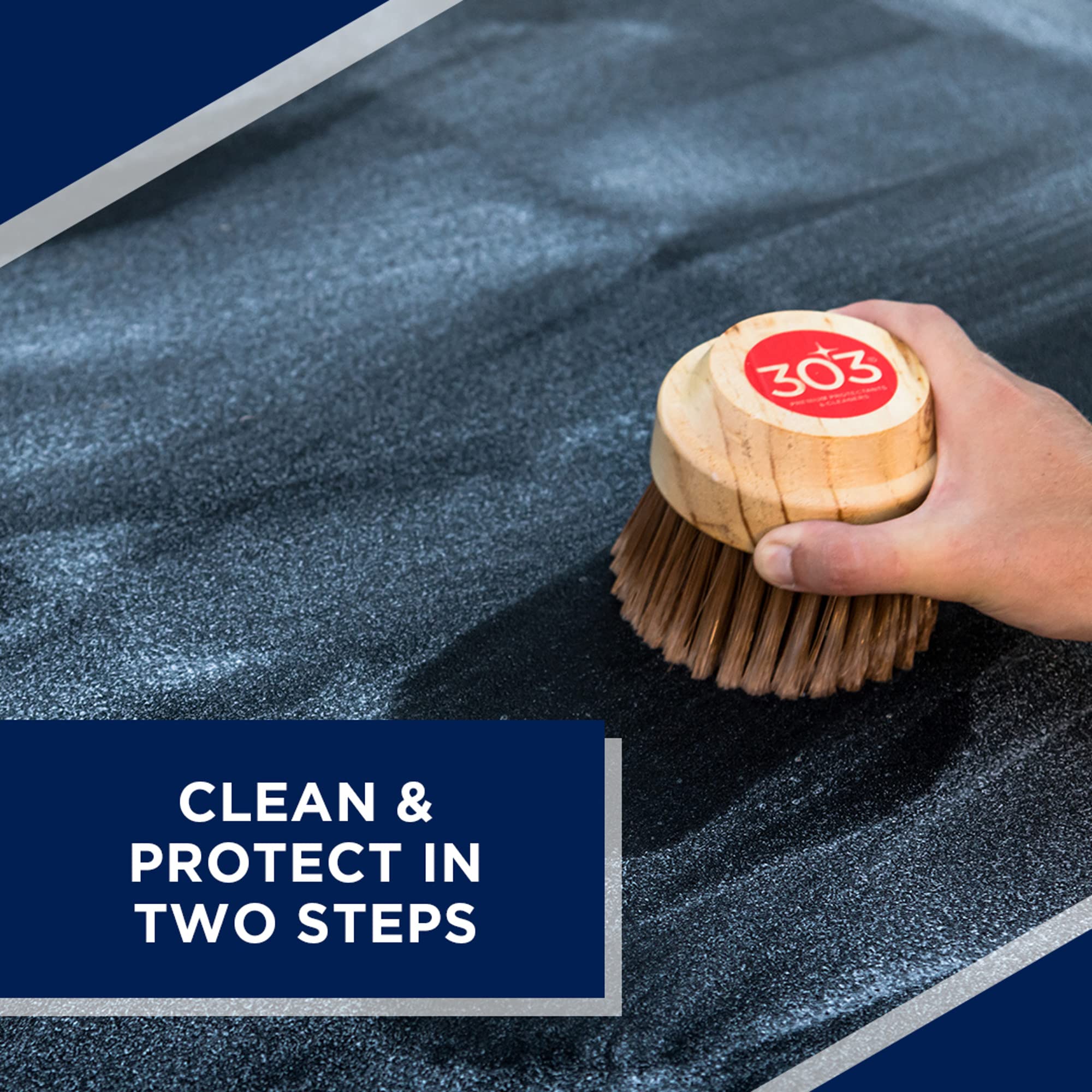 303 Products 30510 aerospace protectant applied for UV protection.