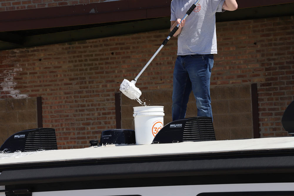 Aerospace Protectant bottle to pair after cleaning.