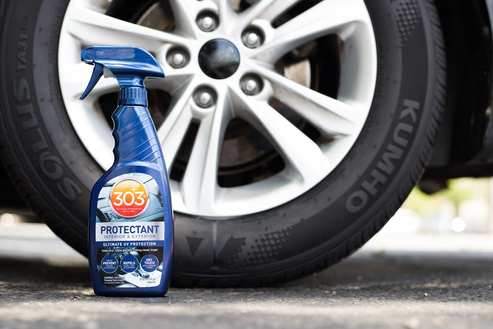 303 Products automotive protectant spray 16 oz packaging ideal for regular car detailing.