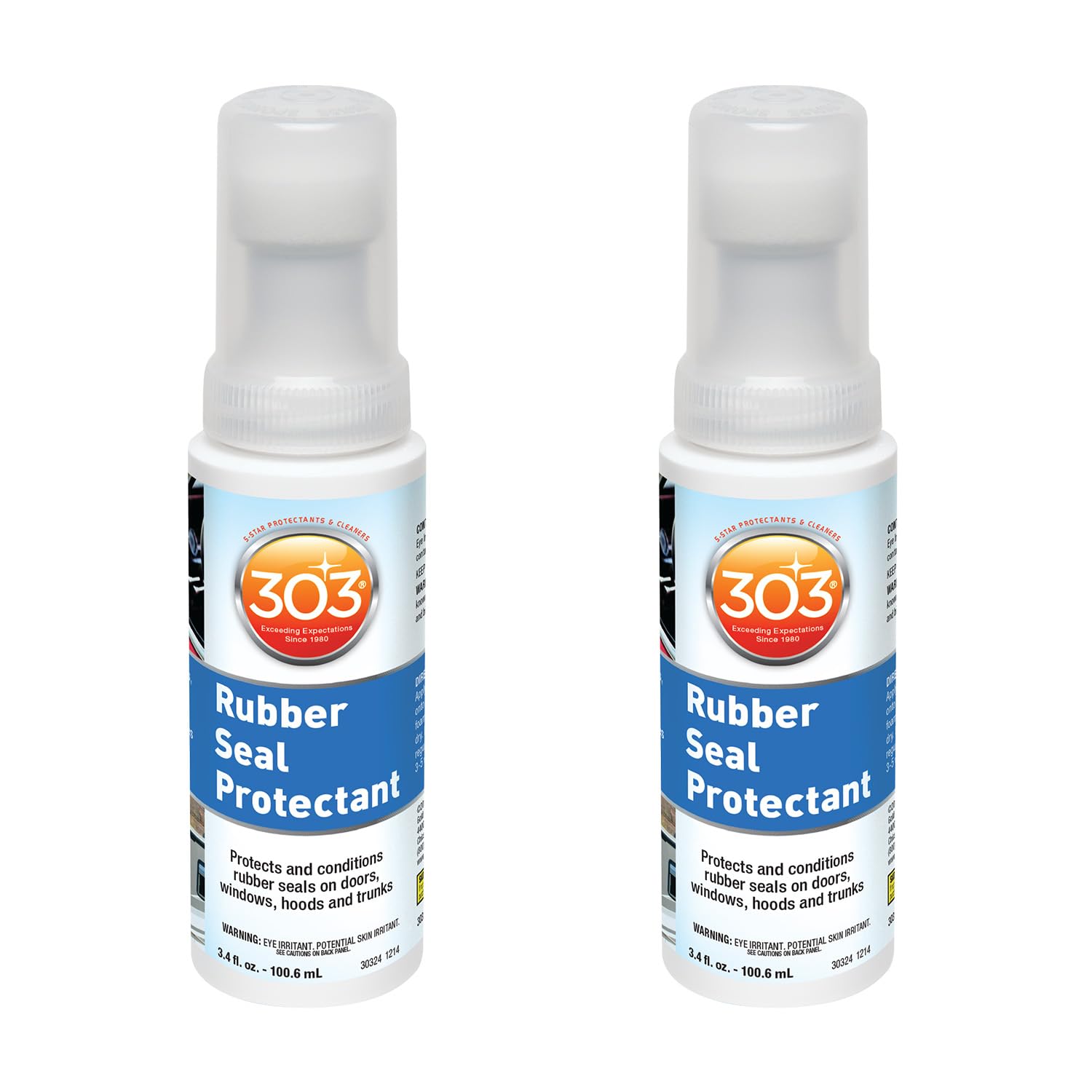 303 Products Rubber Seal Protectant on Windows revives color and flexibility with UV protection.