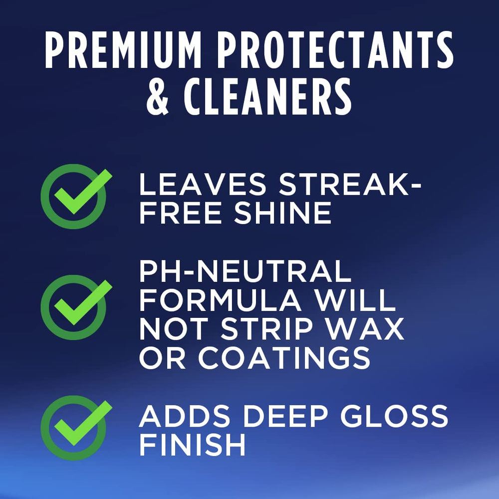 303 Products RV Wash & Seal wash mitt in action on exterior