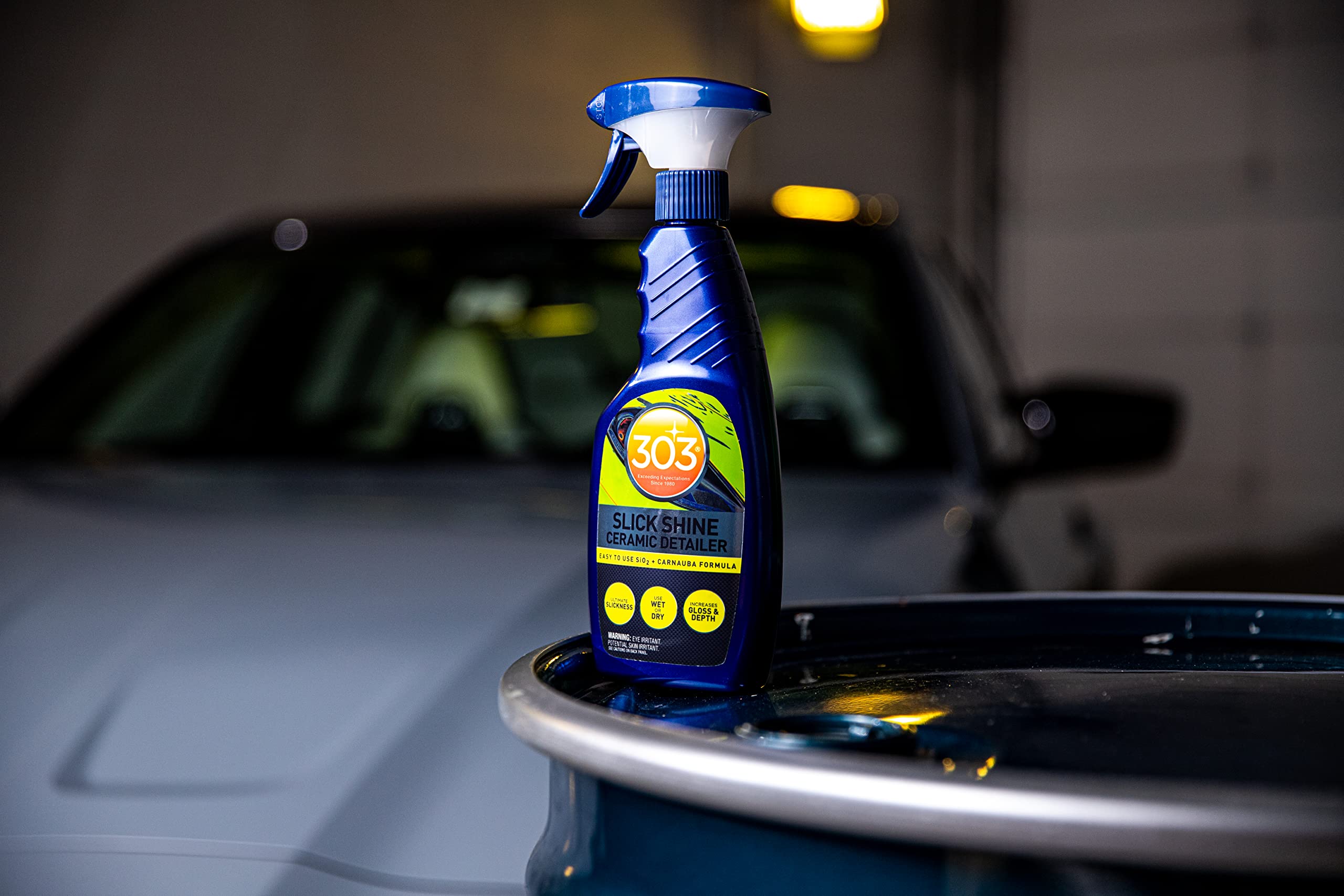 Dirt and dust repellent exterior with 303 Products Sealant.