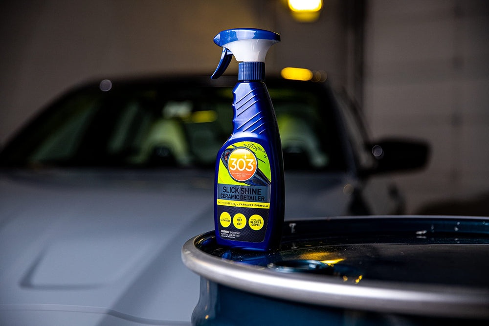 Dirt and dust repellent exterior with 303 Products Sealant.