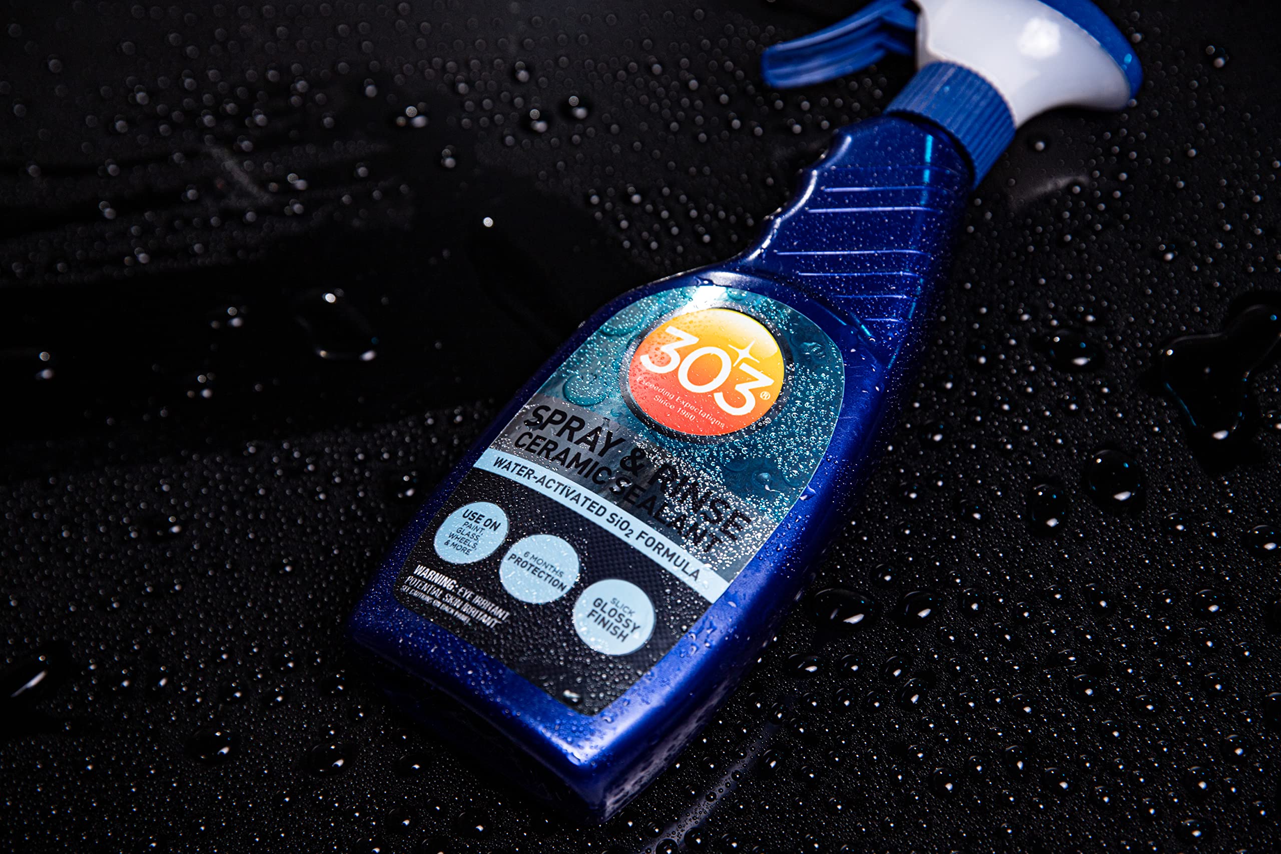 Windows clarity improves after 303 Products Ceramic Sealant treatment.