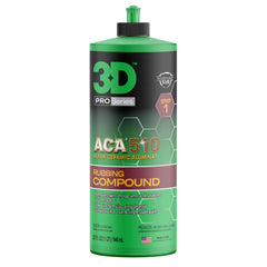 3D ACA 510 rubbing compound jar for fast-cutting paint correction