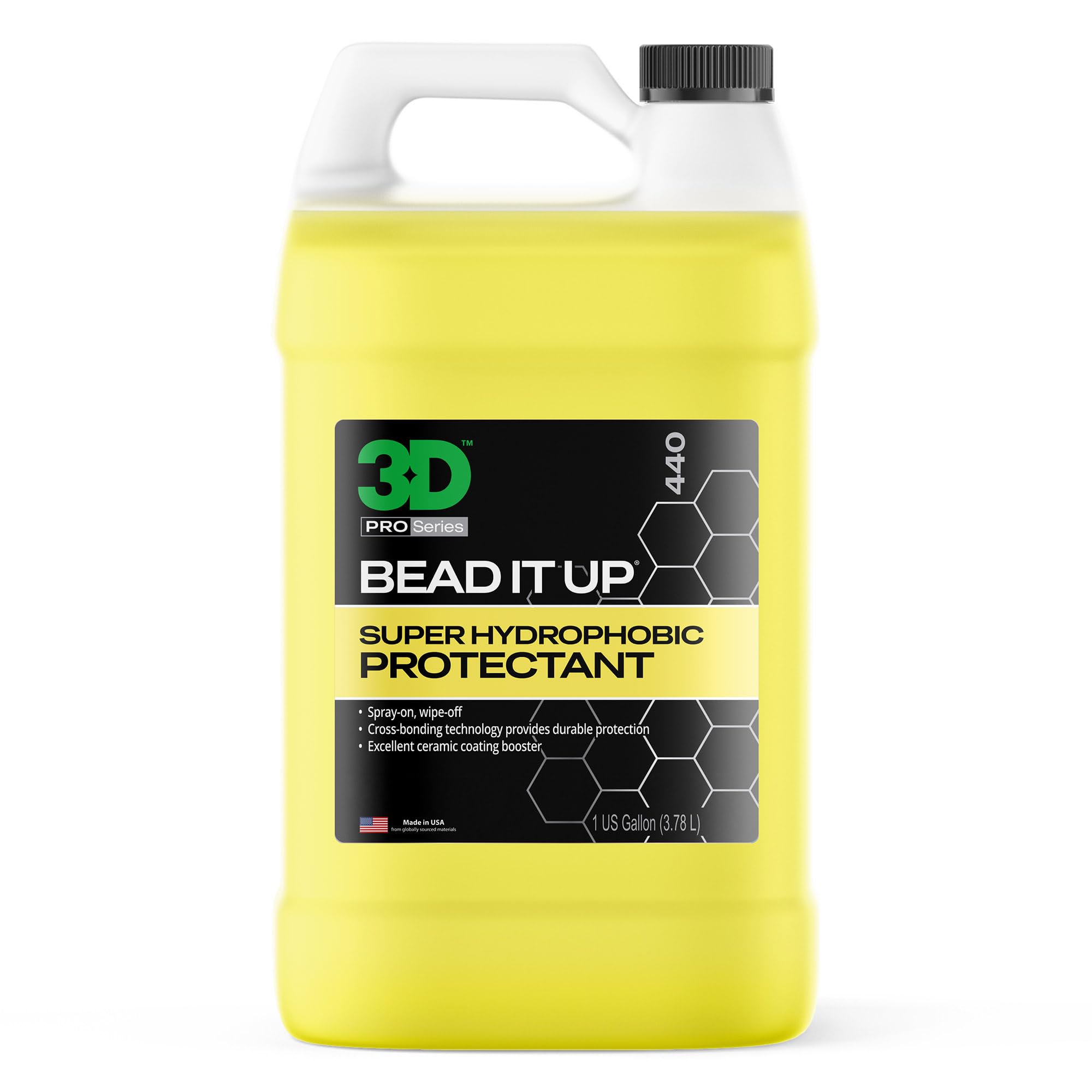 3D Bead It Up bottle pour for easy application and a slick finish
