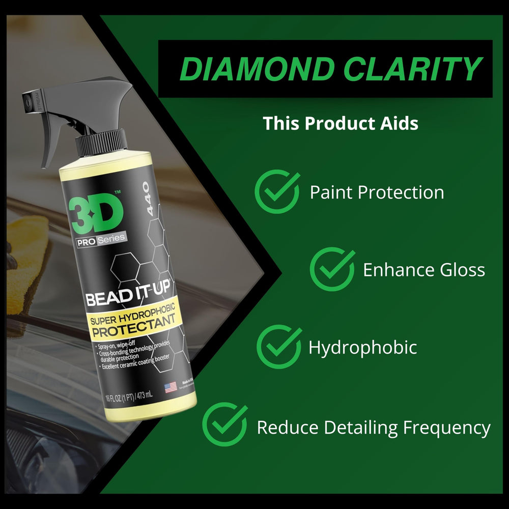 3D Bead It Up coating booster extends ceramic protection