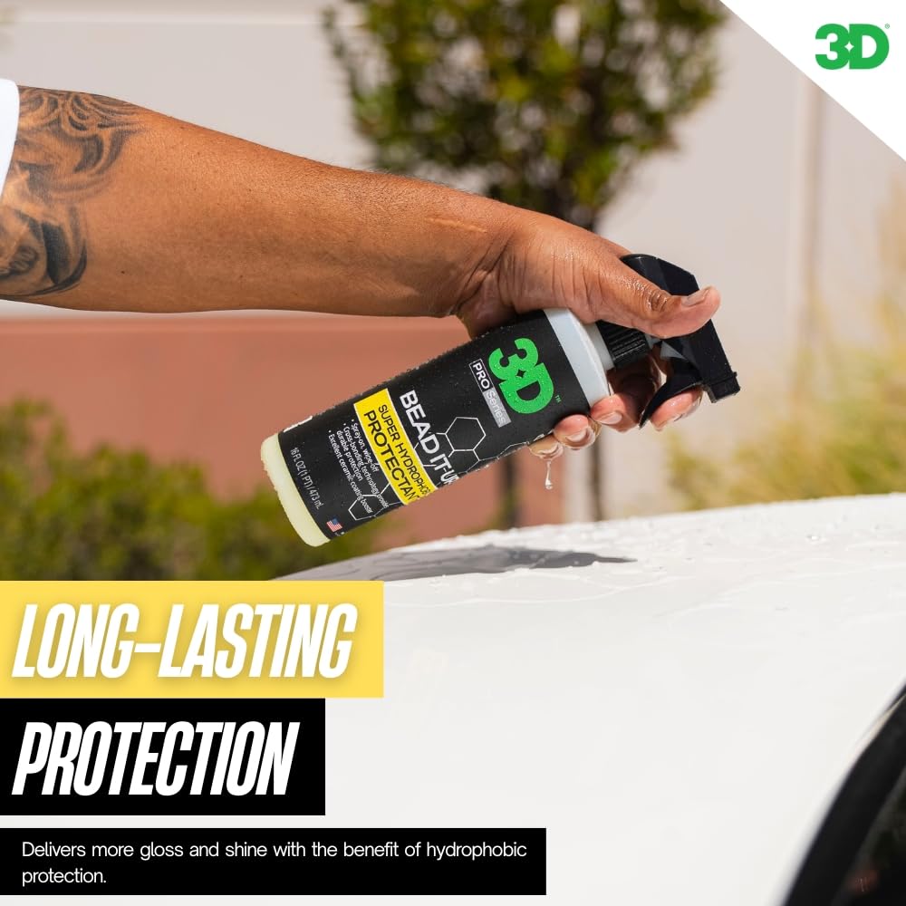3D Bead It Up top coat sealant creates durable protective layer
