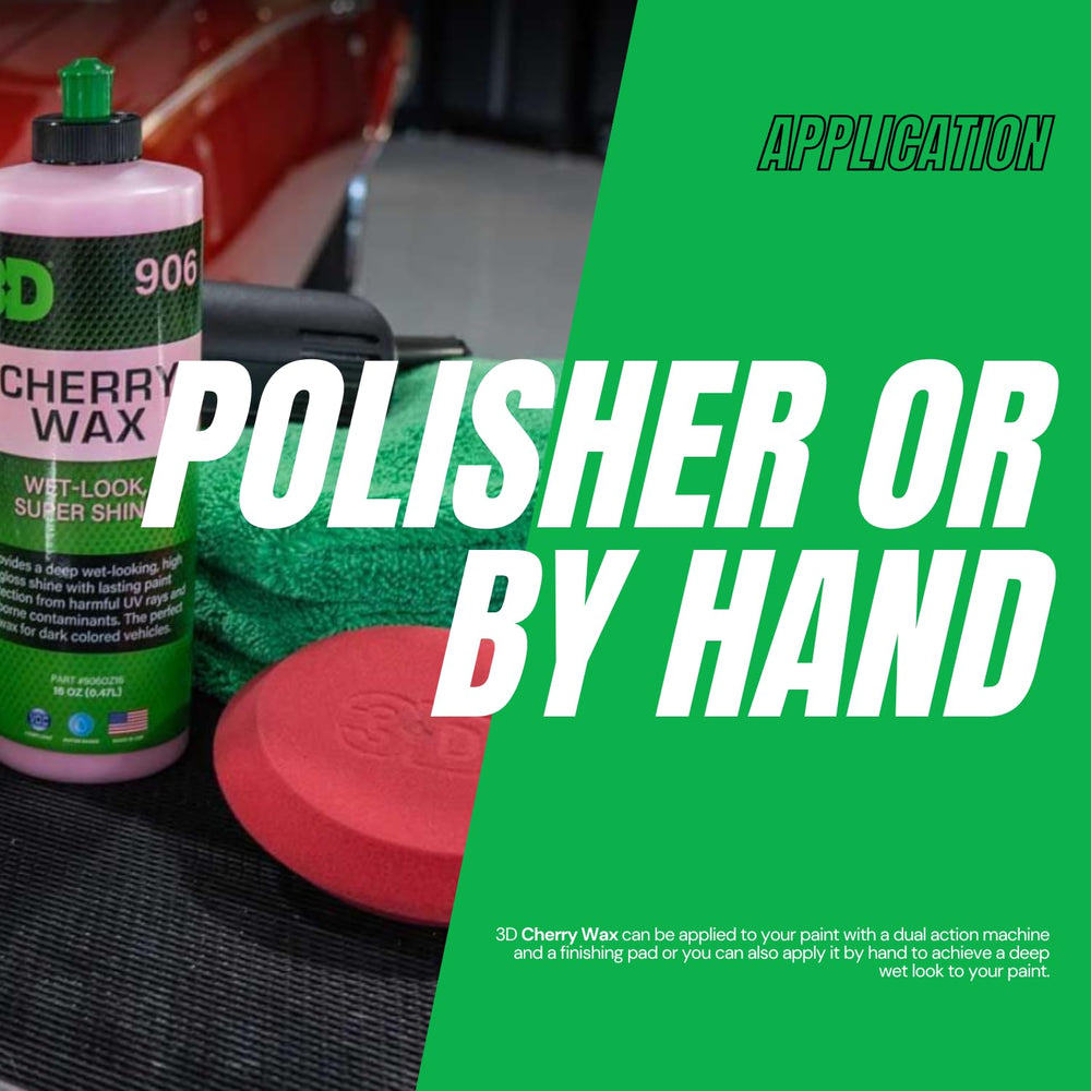 3D Cherry Wax is proudly made in the USA for enthusiasts.